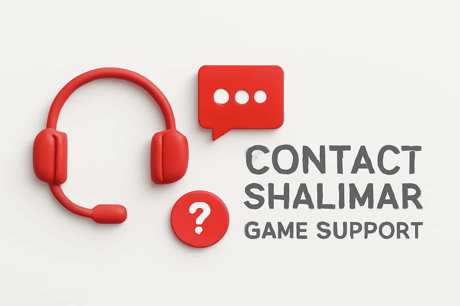 Contact Shalimar Game Support Interface