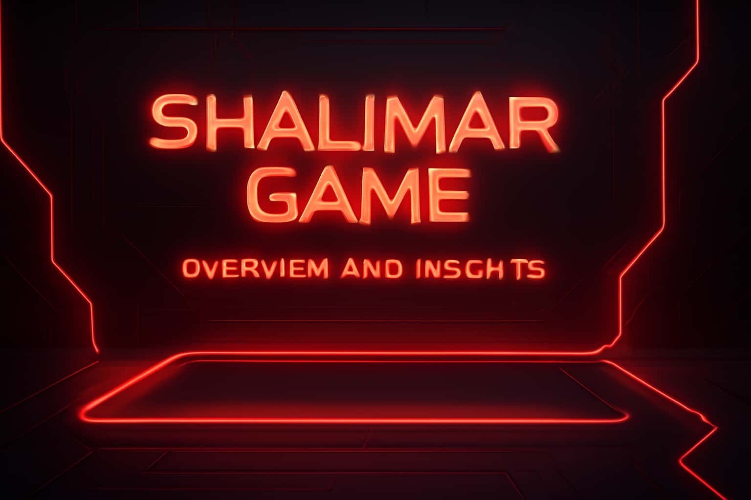 Futuristic gaming background