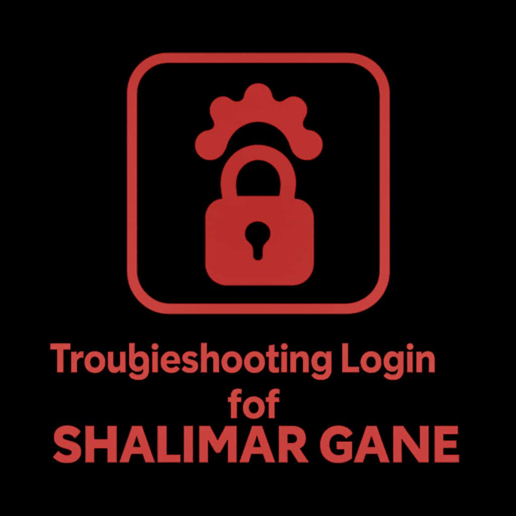 Badge representing help with Shalimar Game login.